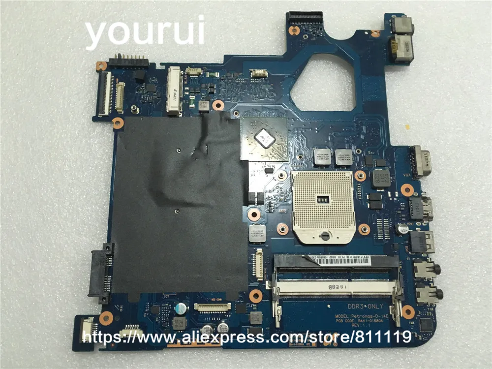 yourui For SAMSUNG 305V4A 14 Inch Laptop Motherboard BA41-01680A BA92-08589A BA92-08589B Socket FS1 DDR3 | Компьютеры и офис