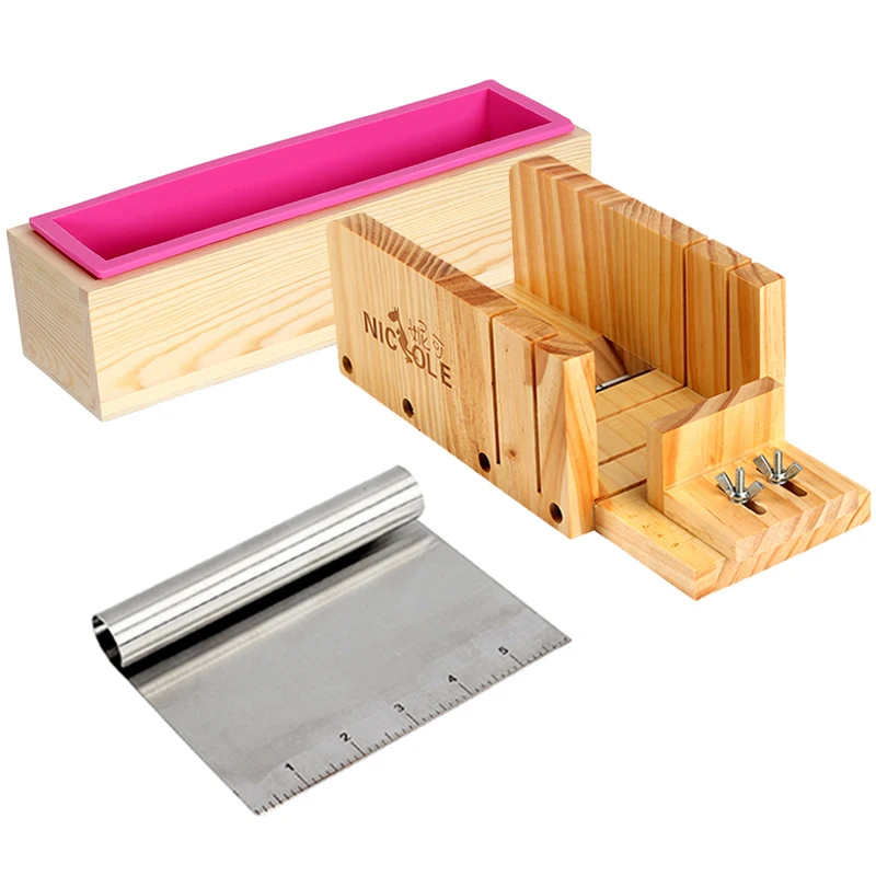 Набор инструментов для изготовления домашнего мыла-3 прямоугольной силиконовой