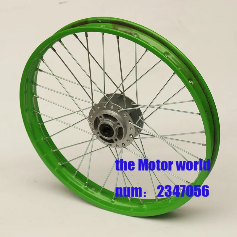 

1.6-17 " Pit Bike front Wheels For KAYO BSE Apollo Xmotos CRF50 CRF70 KLX110 TTR110 125 140 160cc Dirt Bike MX Spare Parts