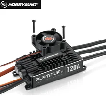 1 шт. оригинальный HOBBYWING Platinum Pro V4 120A 3-6 S Lipo BEC пустой формы Brushless ESC для RC беспилотный летательный аппарат вертолет + коробке