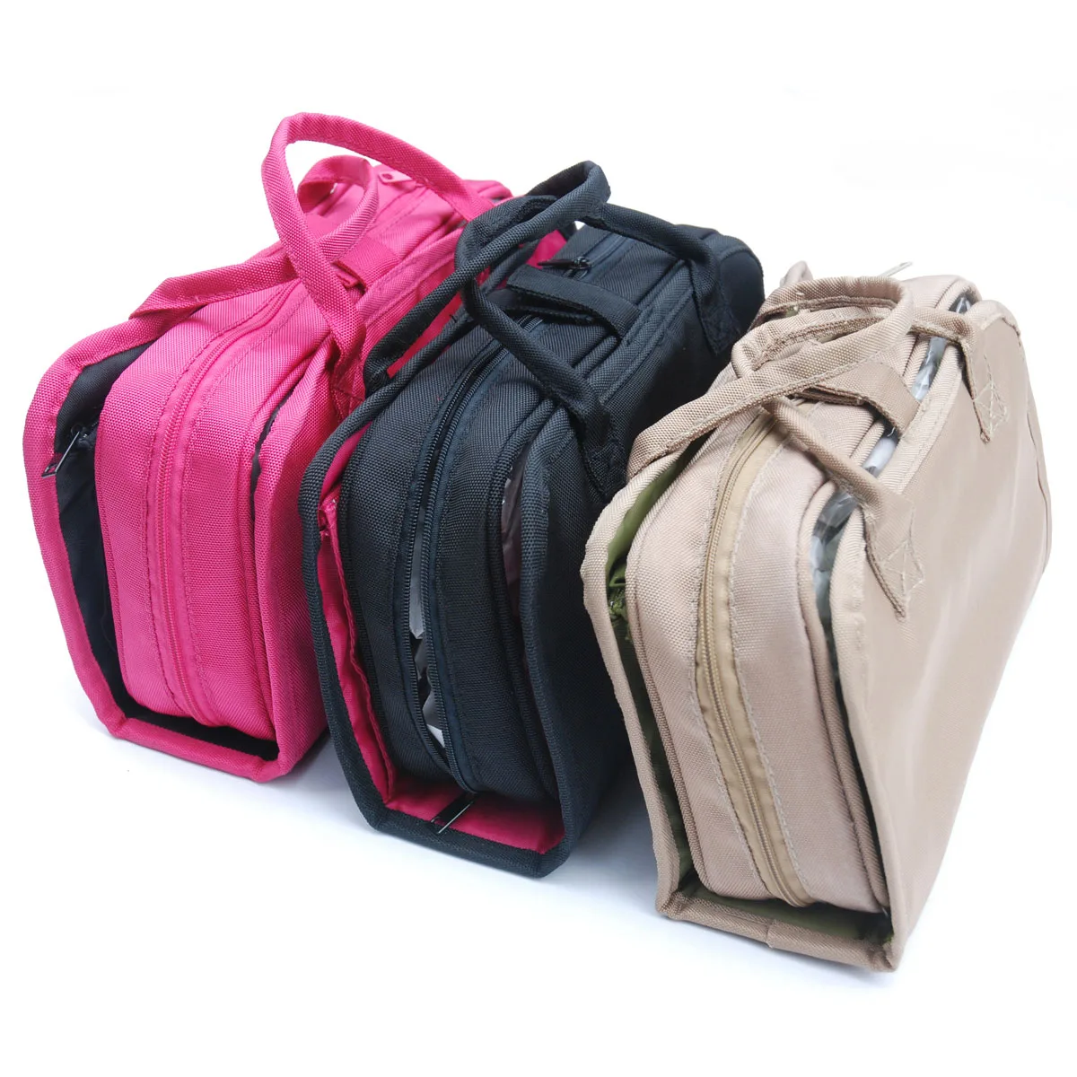 Free Shipping Size 23x14x6cm Multifunctional Nylon Cosmetic Bag & Case