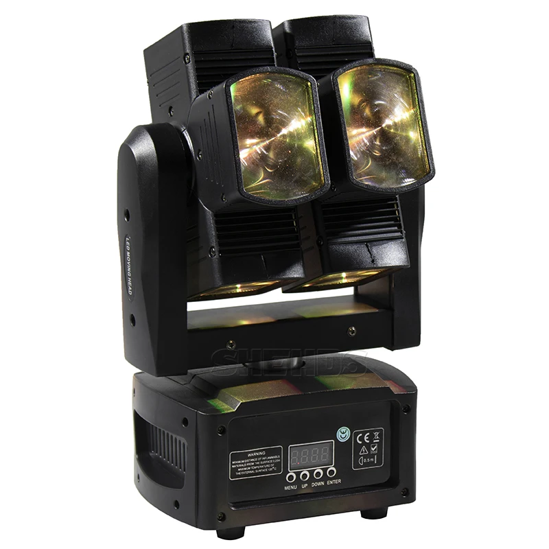 8x10 Вт RGBW 4в1 движущаяся головка луч светильник для сцены DJ вечерние свадебные бар светодиодные лампы сценический эффект светильник s SHEHDS сценический светильник ing