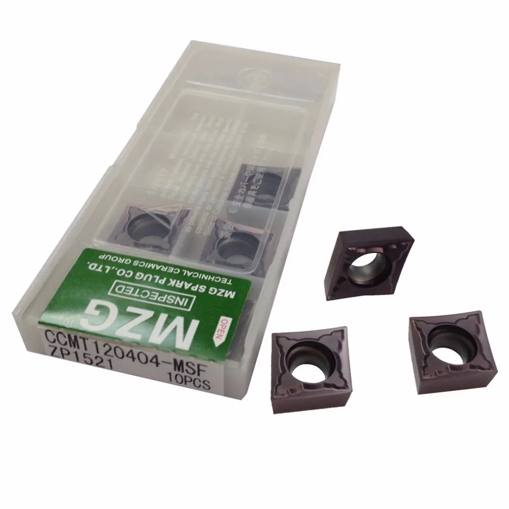 MZG CCMT060204 CCMT09T308 CCMT09T304 MSF расточные токарные ЧПУ режущие инструменты из нержавеющей стали вставки из карбида вольфрама