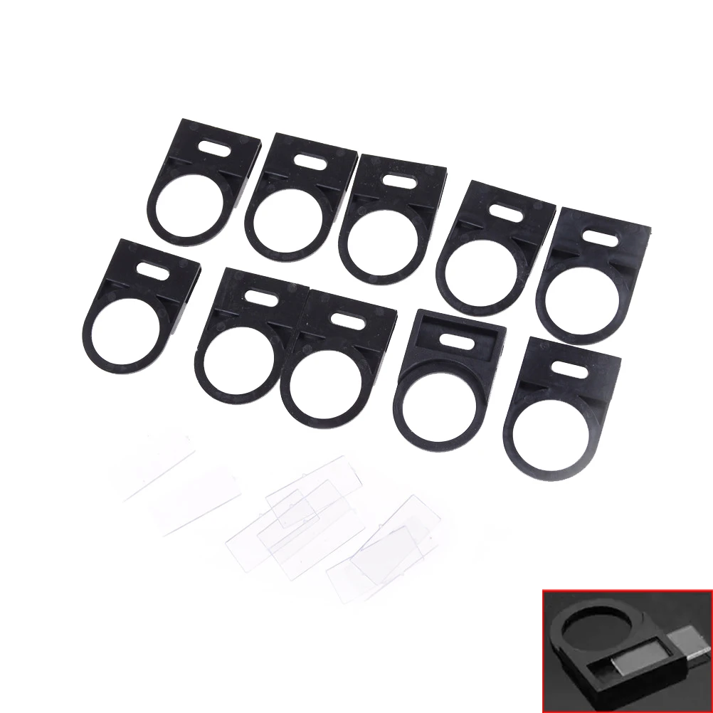 

10pcs 22mm Push Button Mounting Push button Switch Panel Label Frame