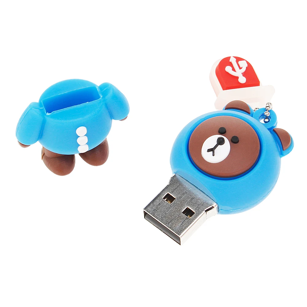 New Rilakkuma Bear pen drive 4GB 8GB 16GB 32GB 64GB 128GB usb flash drive pendrive Cartoon USB 2.0 Memory Stick Bear Brown Gifts New Rilakkuma Bear pen drive 4GB 8GB 16GB 32GB 64GB 128GB usb flash drive pendrive Cartoon USB 2.0 Memory Stick Bear Brown Gifts