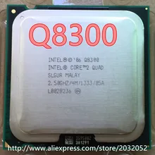 Процессор lntel Core 2 Quad Q8300 cpu(2,5 ГГц/4 м/1333 ГГц) Socket 775 настольный процессор(Рабочая