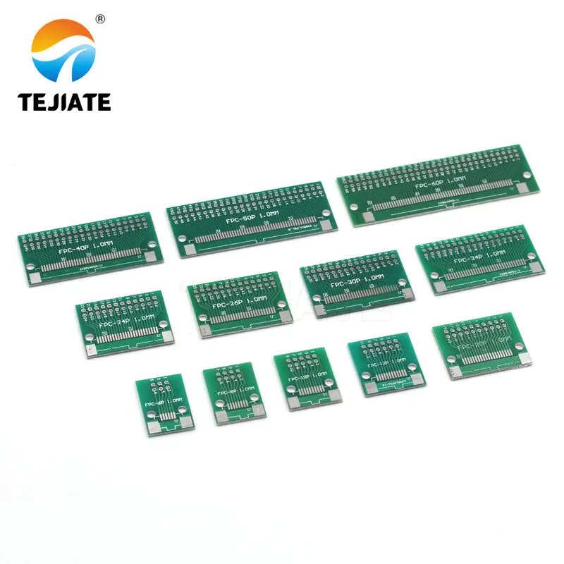 Двухсторонний разъем для платы печатной 0 5 мм 1 FFC FPC 6 8 10 12 20 30 40 50 60 Pin до 2 54 FPC/FFC