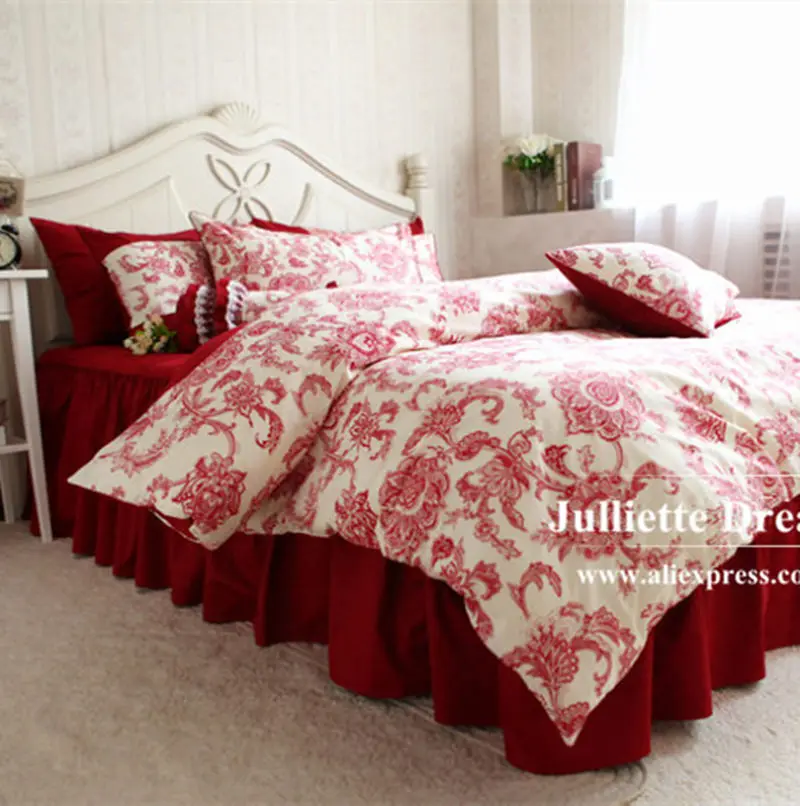 Popular Red Vintage BeddingBuy Cheap Red Vintage Bedding lots from China Red Vintage Bedding