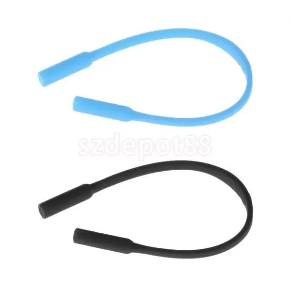 2 Pieces Silicone Kids Eyewear Cord Glasses Eyeglasses Sunglasses Holder Strap Retainer Rope