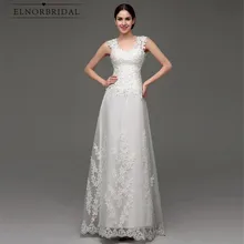 Robe De Mariee Lace Wedding Dresses Cheap 2018 Illusion Back Hochzeitskleid A Line Bridal Gowns Custom Made Alibaba China