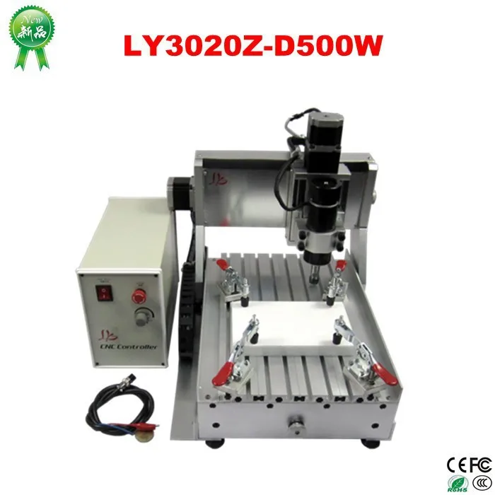 

LY 3020 CNC engraving machine, 3020 mini CNC milling machine, CNC 3020Z-D500W