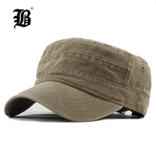 [Flb] tampas lavadas clássicas, chapéu e touca masculina vintage ajustável, mais grossa, quente, militar, para inverno 2019 chapéus para menf314