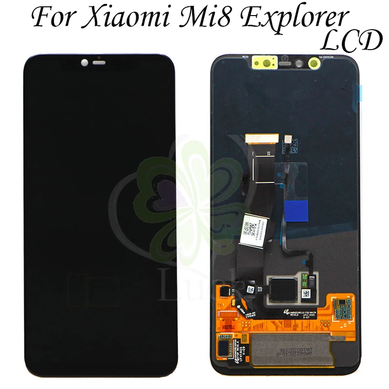 6,21 ''lcd для xiaomi mi 8 lcd xiaomi 8 lcd+ сенсорный экран дигитайзер Замена для xiaomi mi 8 Explorer lcd дисплей