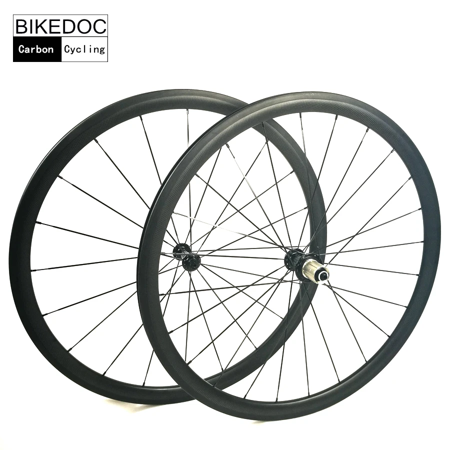 BIKEDOC велосипедные колеса 700C* 23 мм ширина Углеродные колеса 30 мм трубчатые и клинкерные Ruedas Carbono Carretera колеса для дорожного велосипеда