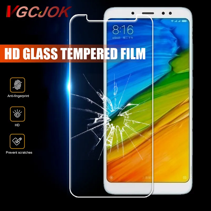 

9H Tempered Glass For Xiaomi Redmi 6A 6 Pro 4 4X 4A 5A 5 Plus Protective Glass For Redmi Note 4 4X Note 5A Screen Protector Film