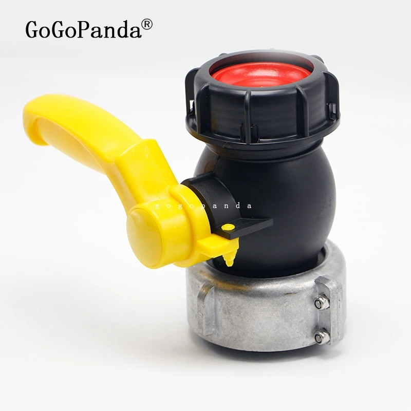 IBC выход водяного бака квадратная резьба 75 мм шаровой клапан с отверткой квадратная/грубая нить