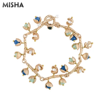 

MISHA Fashion Natural Pearl Bracelet Jewelry For Women Bracelets For Women Luxury Jewelry Wedding Party Charm Gift 2287