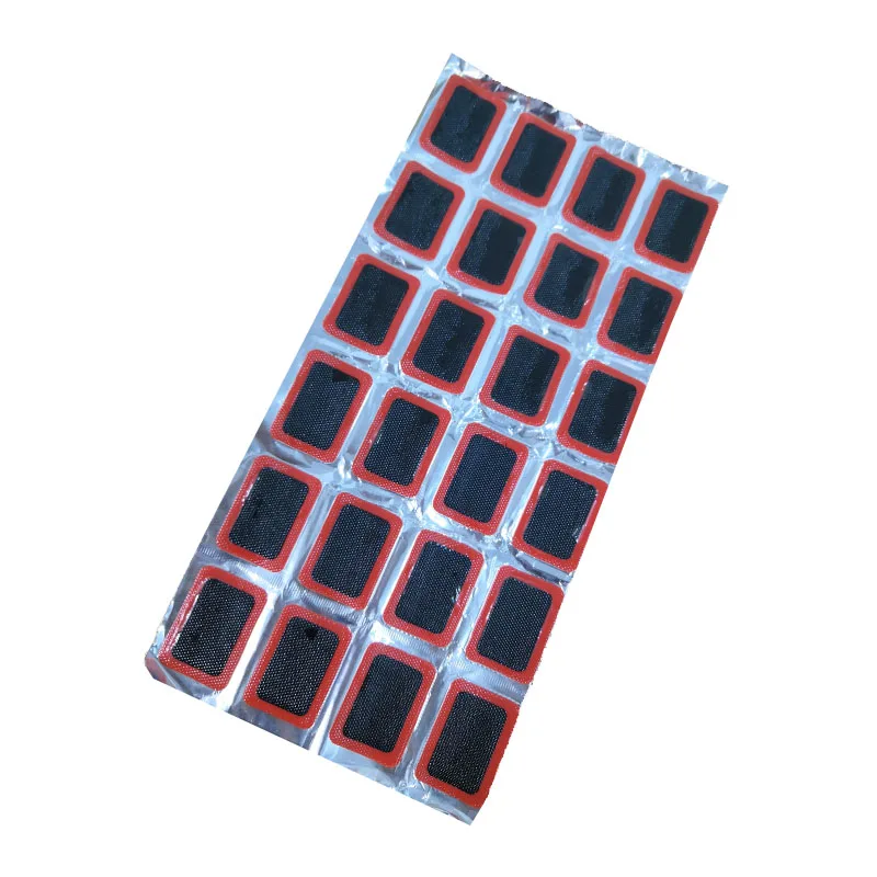 24pcs 48 шт./лот велосипедный велосипед прокол обслуживание шин резиновая заплатка для шины горный велосипед комплект Велоспорт Ремонт Инструменты - Цвет: 24pcs
