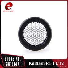 Элемент страйкбол Killflash/антиблик для солнечной Red Dot T-1/T1/T-2/T2/TR02 Red Dot Сфера Принадлежности для охоты черный