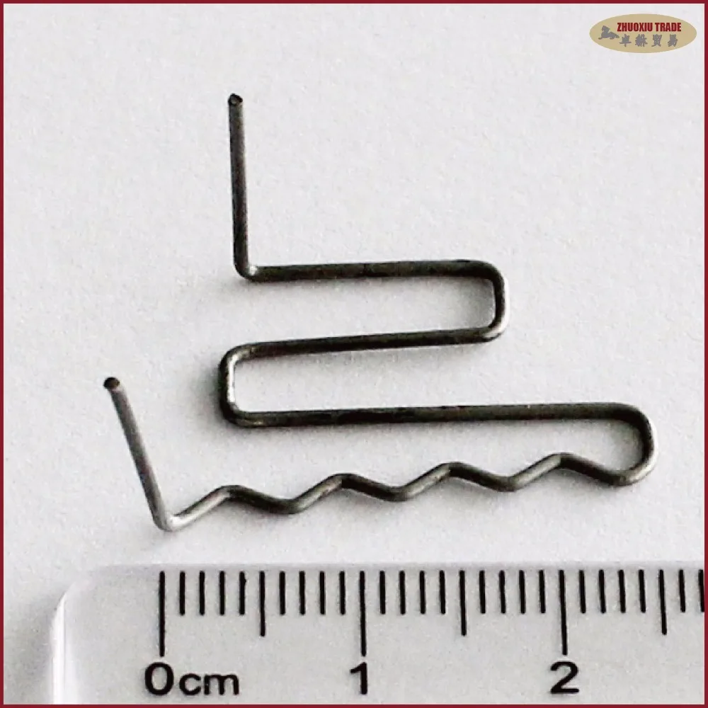 hot stapler plastic repair kit welding staple gun bumper fairing auto car body repair tool curved W 0.8mm replacement staples