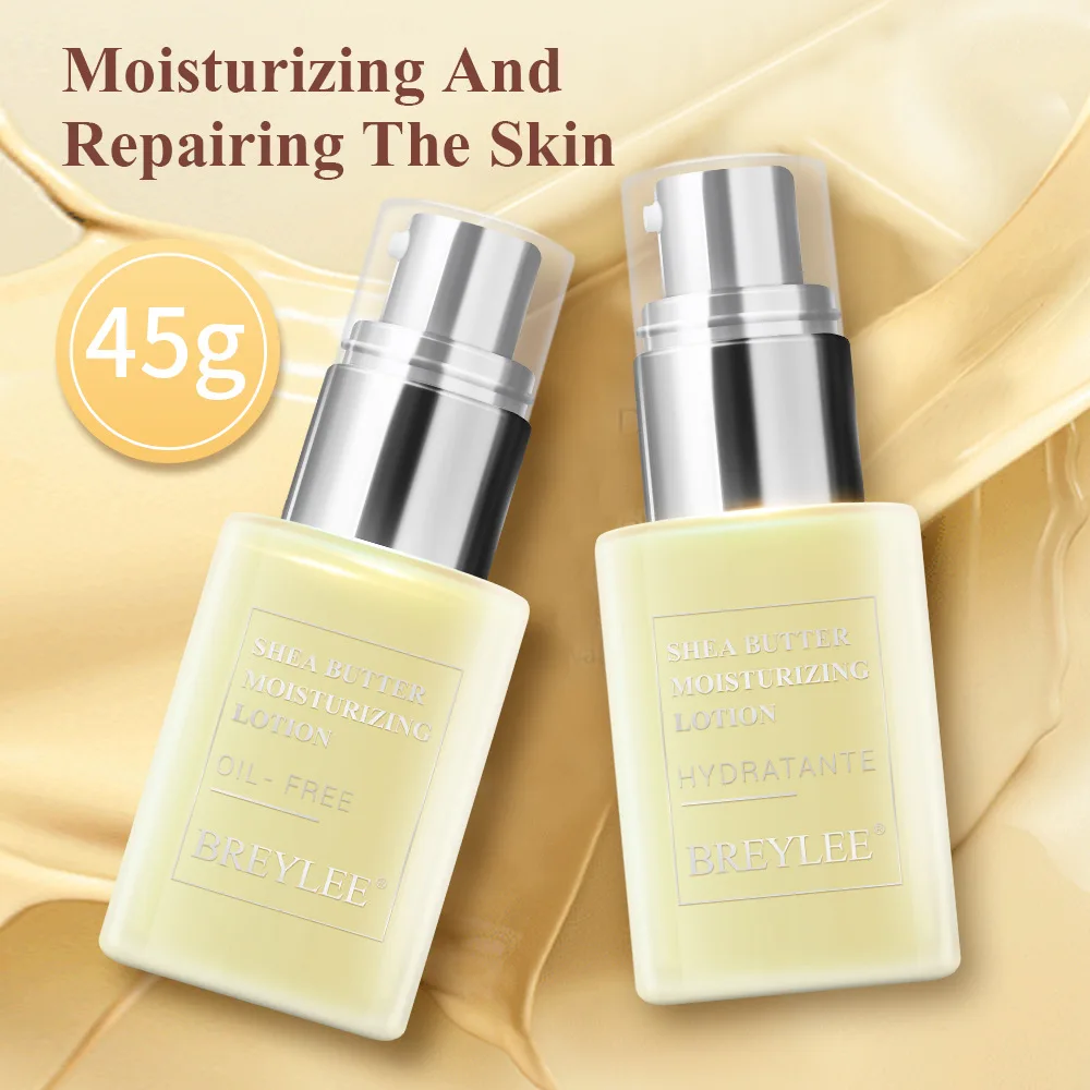 

Breylee Face Cream Shea Butter Moisturizing Lotion Skin Care Anti Acne Treatment Facial Emulsion Easy To Absorb Day Night Cream