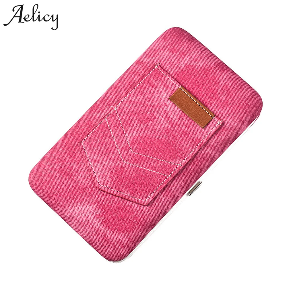 Aelicy 2020 новый дизайн Женская длинная сумка из искусственной кожи кошелек модный