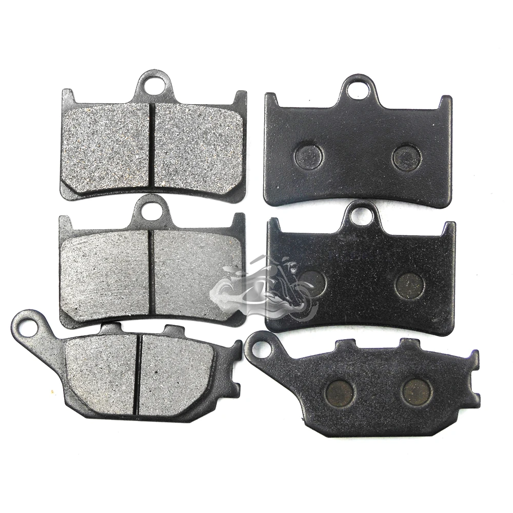 Front+Rear Brake Pads Set For Yamaha YZF R1 1000 YZF R6 YZF R6S FZ1