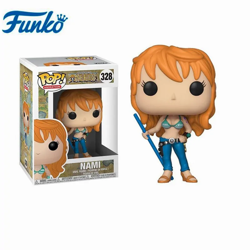 Funko Pop японское аниме: цельный персонаж обезьяна Д. Луффи-Зоро-нами-Чоппер-FRANKY-LAW подарок на день рождения фигурка модель игрушки