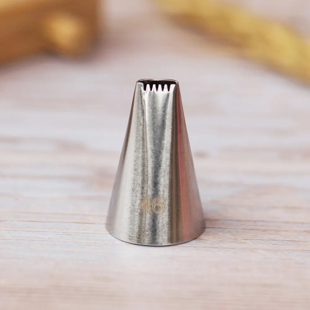 

#46 Small Size Basket Weave Piping Nozzle Basketweave Decorating Tip Nozzle Baking Tools For Cakes Bakeware Icing Tip