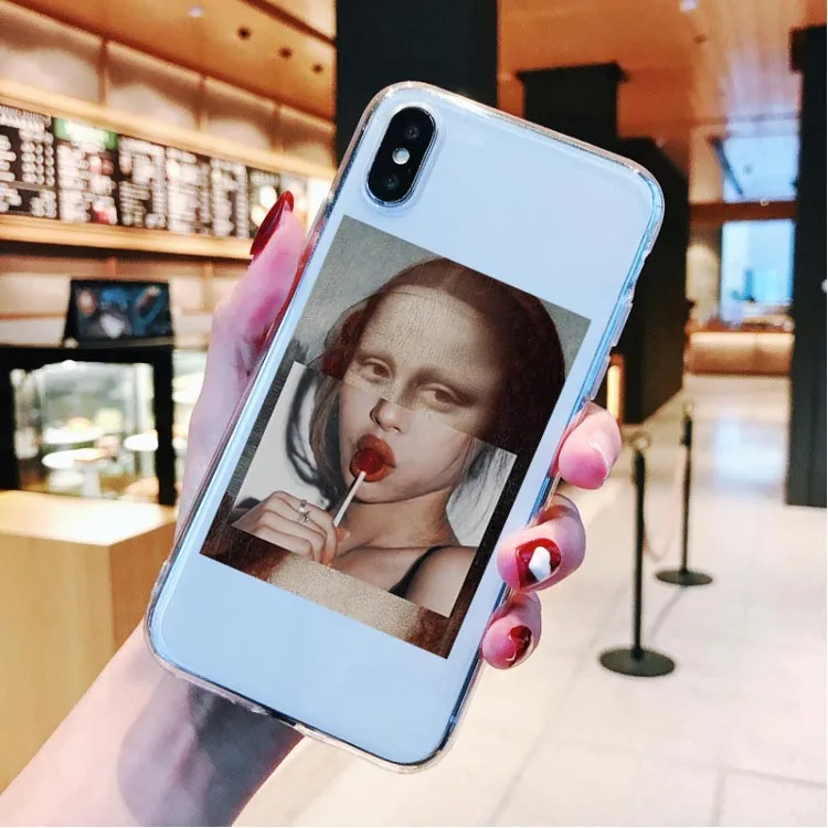 Мягкий чехол для телефона Art Fresco Michelangelo Creation of Adam для iPhone 11 Pro Max SE 5S 6 6s 7 8 Plus X XR XS MAX - Цвет: TPU