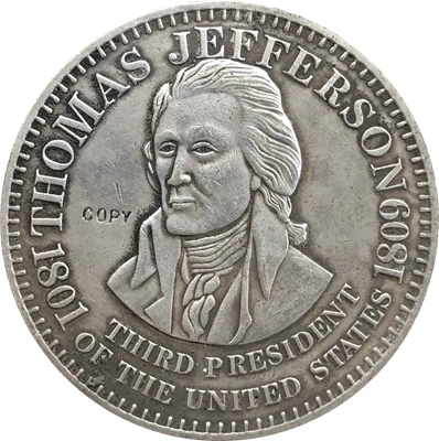 

USA 1826 Jefferson COIN COPY