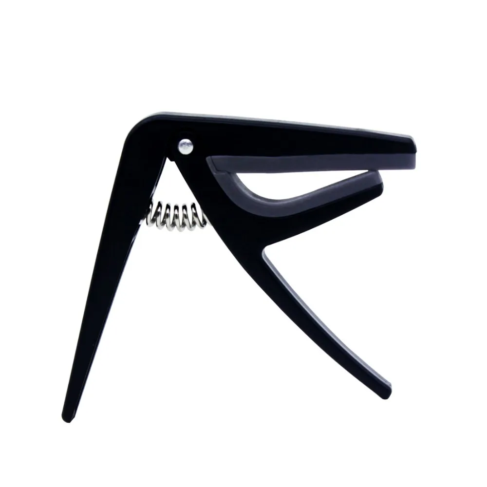 

Professional Ukulele Capo Single-handed Quick Change Ukelele Capo Plastic Steel Black Ukulele Parts & Accessories