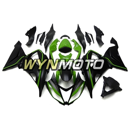 Зеленый черный полный ABS инъекции Обтекатели для Kawasaki ZX-6R ZX6R 636 2013 мотоцикл капоты тела Наборы