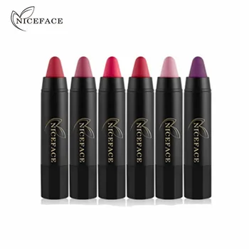 

6pcs/Set Ladies Long-lasting Waterproof Lipsticks Pen Moisturizer Easy to Wear Lip Pencil Cosmetics Makeup Lipstick