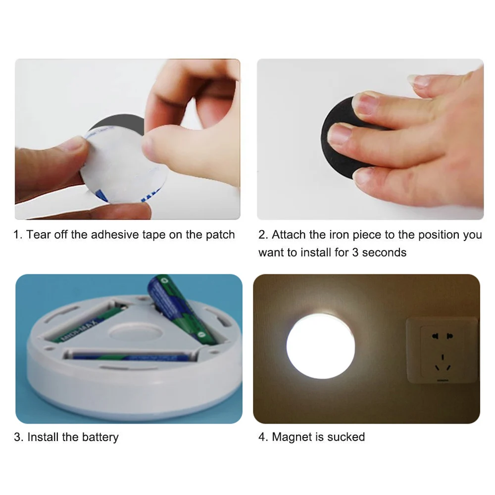 Настенная мини лампа с USB зарядкой|Комнатные настенные LED -лампы| |
