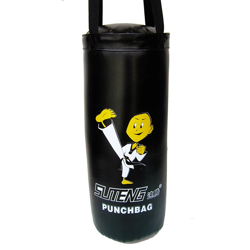 SUTEN Boxing Sandbag Gloves Set Cartoon Children Training Fitness MMA Punching Bag Empty Kick Muay Thai Boxer Protective Gear