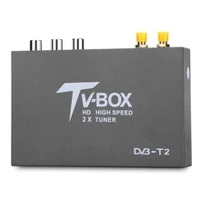 T338B HD DVB-T2 Автомобильный цифровой ТВ тюнер DVB T2 ТВ ресивер с 2 антенный усилитель высокая скорость H.264 специальная конструкция для автомобиля