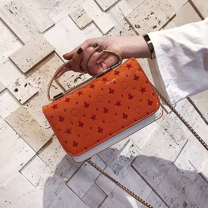 

2018 FashionEmbossing Women Messenger Bag Small Ladies Shoulder Bags Sac A Main Quilted Chain Bag Women's Handbags Clutches
