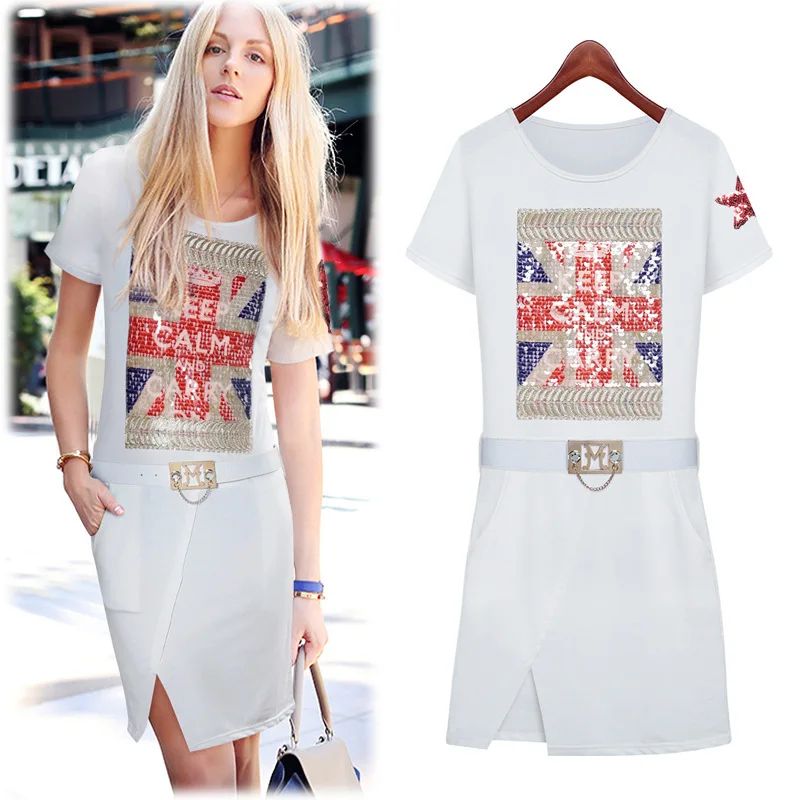 2015 american flag dress sexy dress club wear apparel american flag