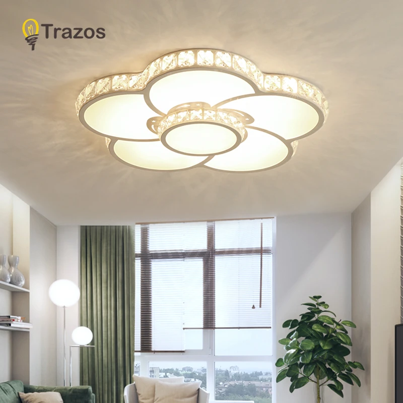 

Modern Led Ceiling Lights For Hallway Porch Balcony Bedroom Living Room Surface Mounted Crystal/Round LED Ceiling Lamp