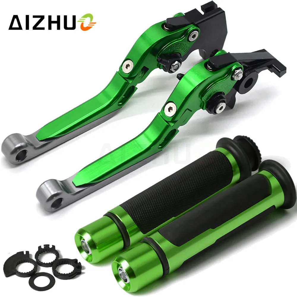 Рычаг сцепления для мотоцикла регулируемый + ручки KAWASAKI NINJA 650R ER6F ER6N ER 6F 6N NINJA650R 2006