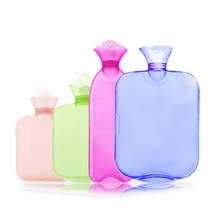Bottle Heater Hot Water Pack Hot Water Bag Up Massage Health Care Hot Water Bottle Explosion-proof Transparent Hand Massage