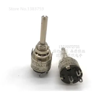 

RV6NAYSD104A Conductive plastic single turn potentiometer 100K