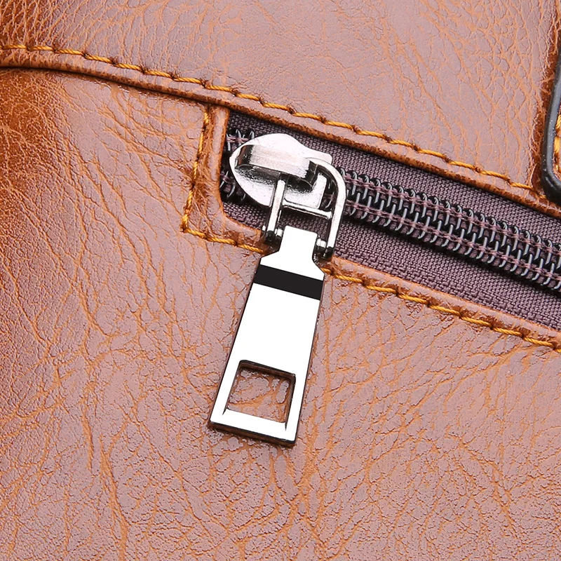 BULUOJEEP известные бренды дизайнер Для мужчин Бизнес Портфели из искусственной кожи сумки на плечо для 13-дюймовый ноутбук сумка большая сумка