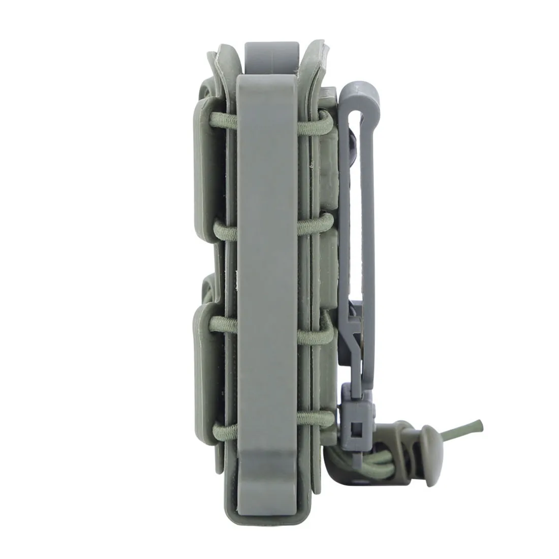 MODIKER WST 9 мм Гибкая TPR Скорпион подсумок крепежный элемент для магазина для 9 мм Люгер/. 45 АСР Mag для 5,56 и 7,62 журналы-оливково-зеленый