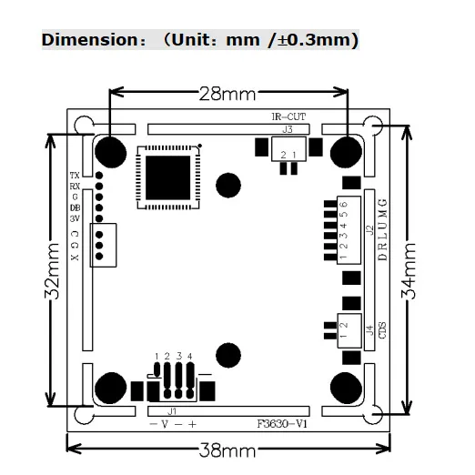 HD 4.0MP 4 в 1 NVP2475 OV4689 AHD TVI CVI CVBs модуль камеры видеонаблюдения PCB основная плата 2688*1520 с кабелем объектива IRCUT