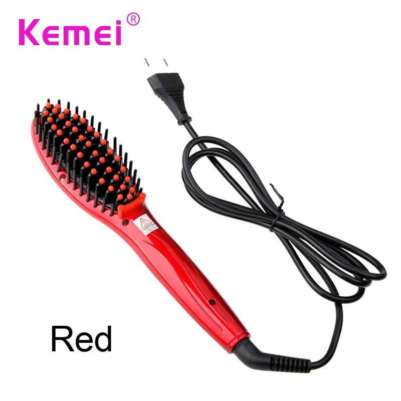 Expdition rapide Brosse Cheveux Redresseur Peigne Professional nel Antomatic Fers A Defriser Outil Lissante Lisseur|Утюжки для