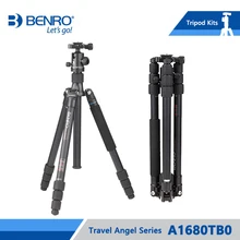 Benro A1680TB0 штатив Auminium гибкие штативы для Камера B0 шаровая Головка с сумкой для переноски макс. нагрузка 8кг DHL