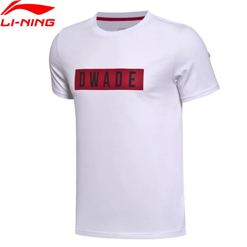 

(Clearance Sale)Li-Ning Men's Wade Basketball Jerseys T-Shirts 100% Cotton Breathable LiNing Sports T Shirt AHSM217 MTS2471