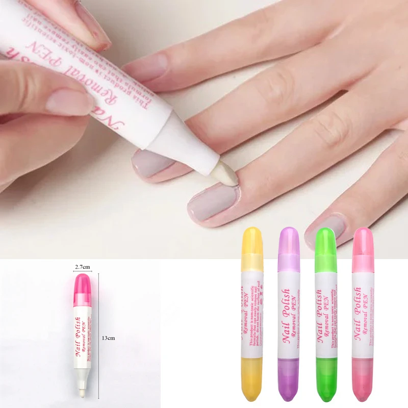 1 Pc Nail Art Corrector Pen Remove Mistakes + 3 Tips Newest Nail Polish